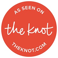 As Seen on The Knot badge