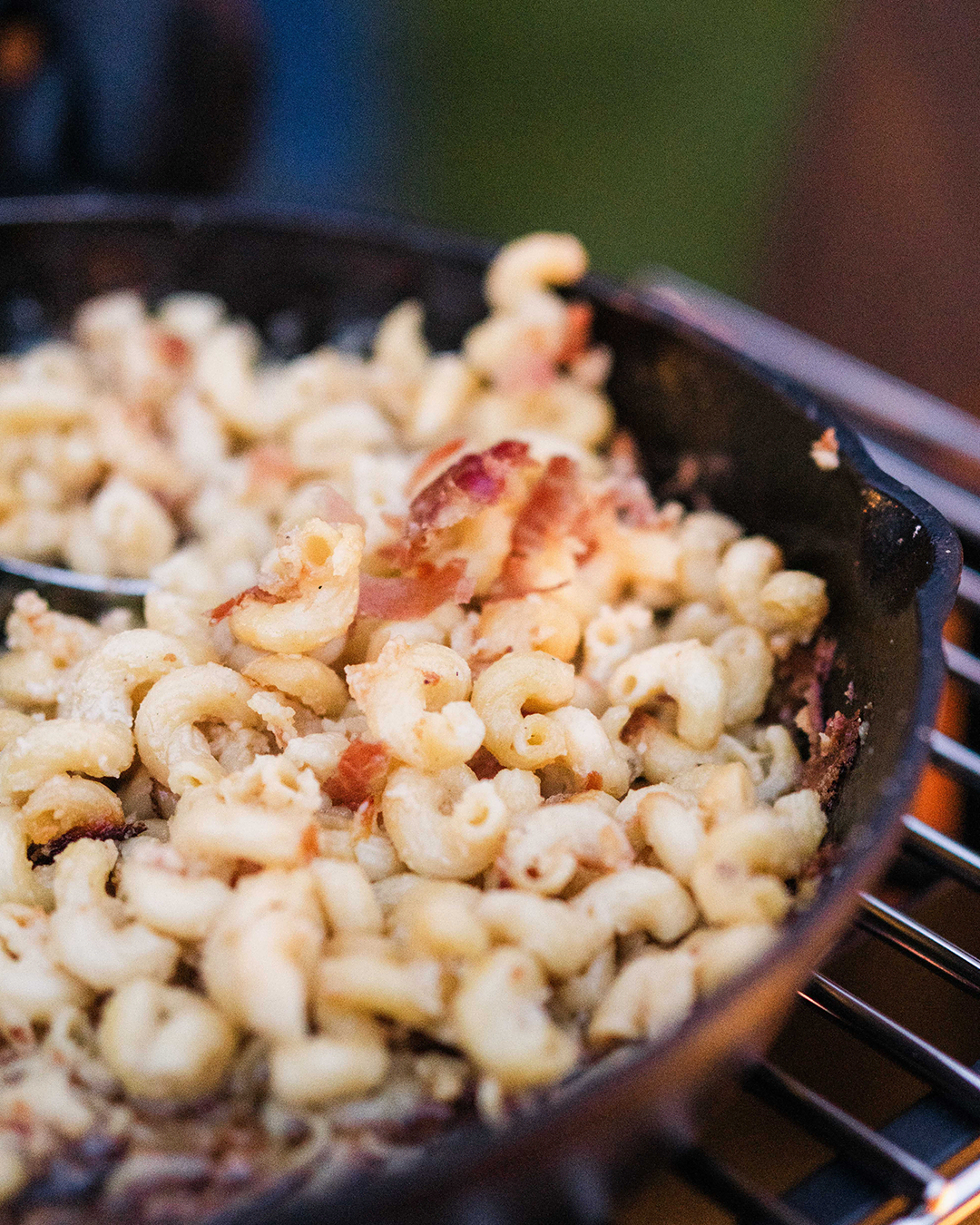 Delicious macaroni and cheese at The Red Fox Inn & Tavern. Perfect for a festive parade celebration.