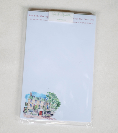 Red Fox memo pad - Lydia Marie Elizabeth Collection