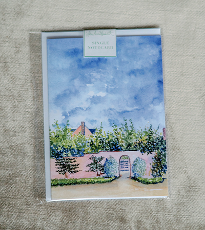 Red Fox notecard - Lydia Marie Elizabeth Collection