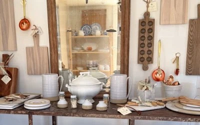 Charming antique and vintage decor at The Red Fox Inn & Tavern.